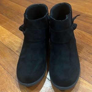 Wedge ankle booties size 3